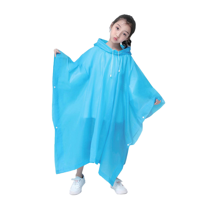 Imperméable de dessin animé EVA Poncho pour enfants